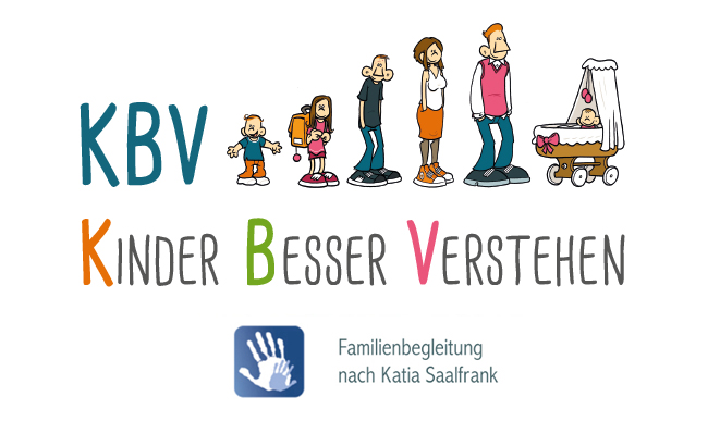 Logo von KBV Kinder besser verstehen, Elternkurse von Katia Saalfrank